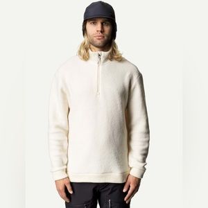 LAST ONE❄️NWT - L | Houdini Men’s Alto Half Zip - Sugar Snow